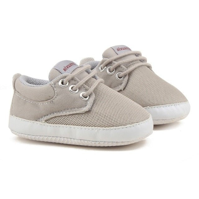Baby Shoes I Love Papa Mama Letter Printed Soft Bottom Footwear