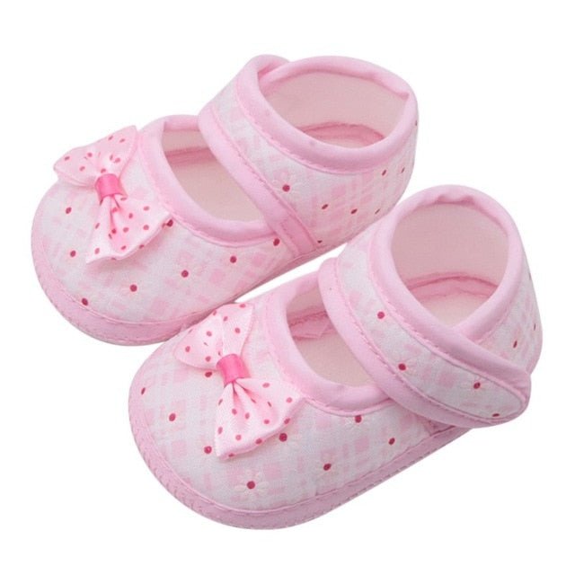 Baby Shoes I Love Papa Mama Letter Printed Soft Bottom Footwear