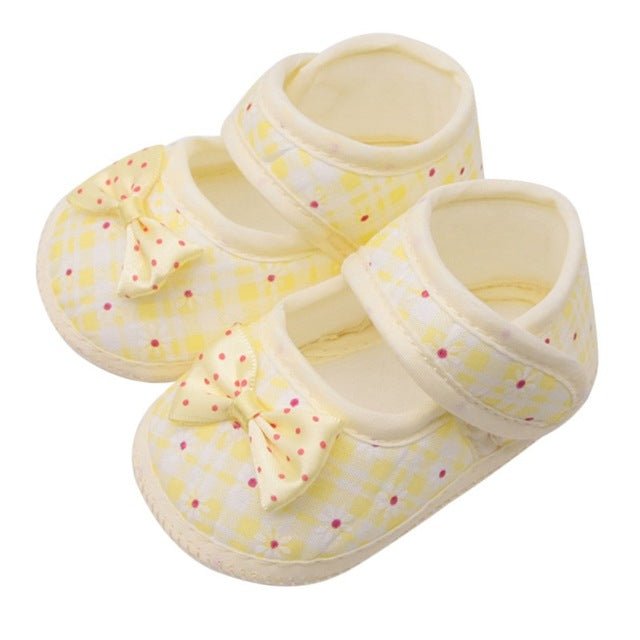 Baby Shoes I Love Papa Mama Letter Printed Soft Bottom Footwear