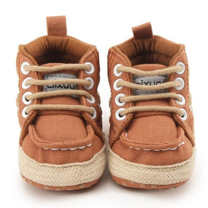 Baby Shoes I Love Papa Mama Letter Printed Soft Bottom Footwear
