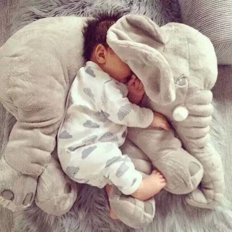 Hot Lovely 1pcs 40cm/60cm Elephant Pillow Soft Plush Toys