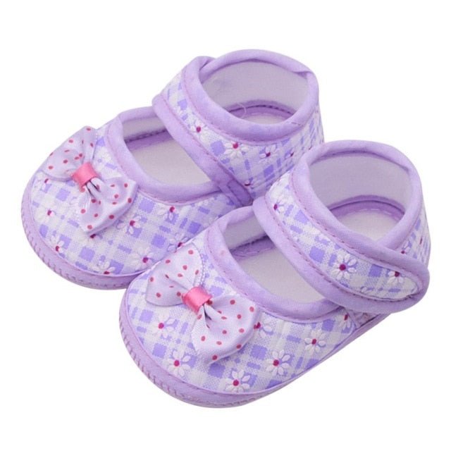 Baby Shoes I Love Papa Mama Letter Printed Soft Bottom Footwear
