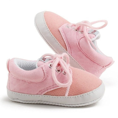 Baby Shoes I Love Papa Mama Letter Printed Soft Bottom Footwear