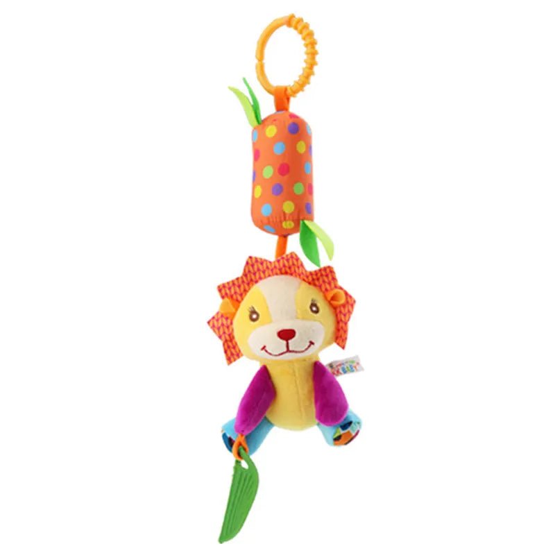 Baby Crib & Car Seat Spiral Rattle Toys - Soft Mobiles for Newborn Gift