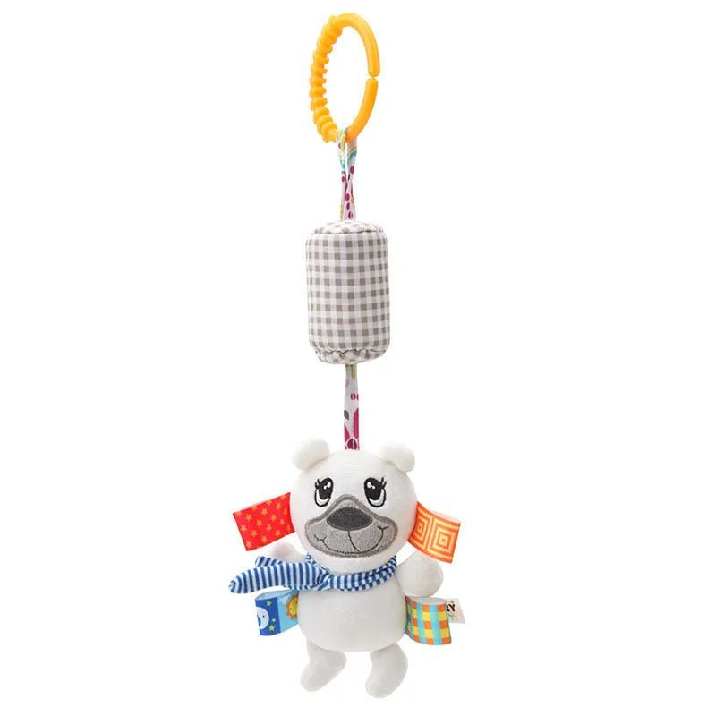 Baby Crib & Car Seat Spiral Rattle Toys - Soft Mobiles for Newborn Gift