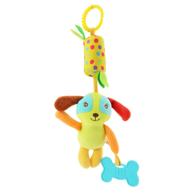 Baby Crib & Car Seat Spiral Rattle Toys - Soft Mobiles for Newborn Gift