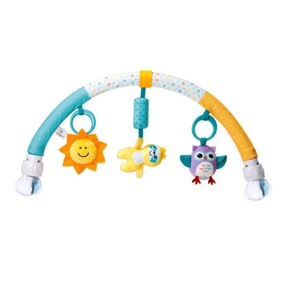 Infant Stroller Arch Toy with Chimes & Squeaker