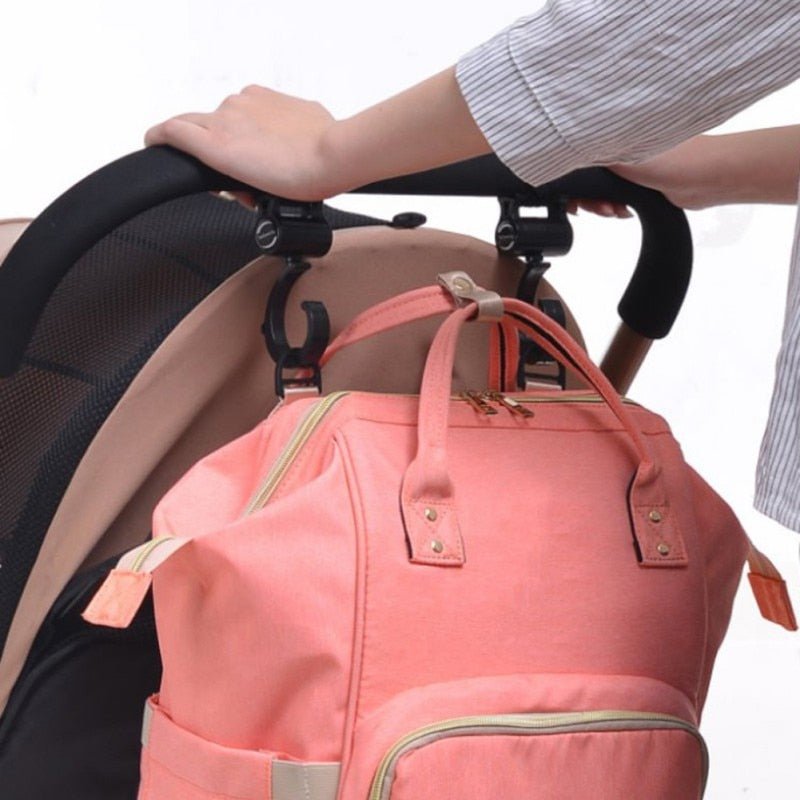 2pcs/ Baby Hanger Baby Bag Stroller Hooks