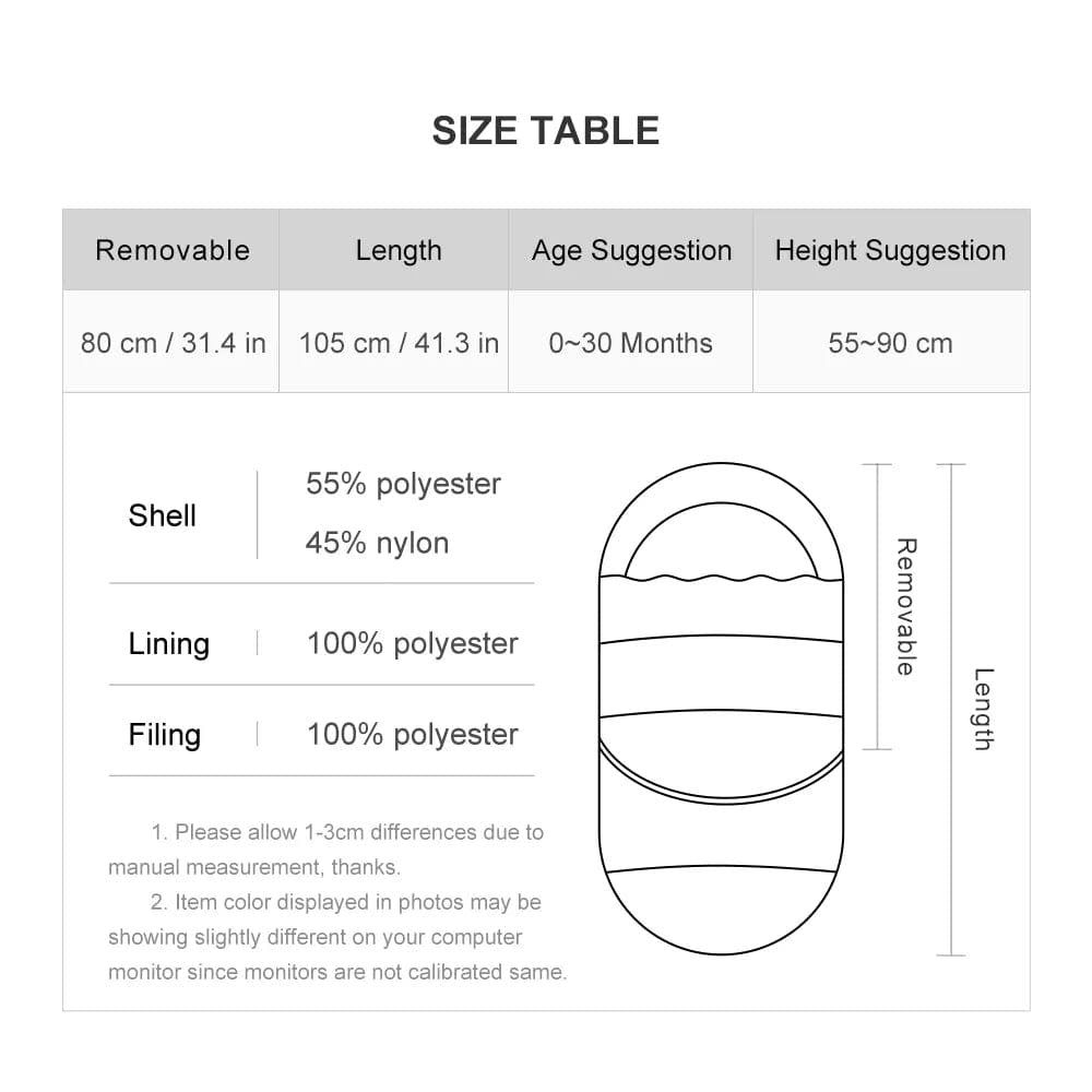 Winter Baby Stroller Sleeping Bag: Windproof, 2 Styles, 0-36 Months