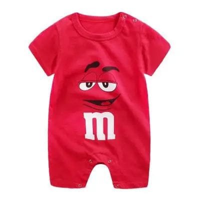 0-24M Summer Romper: Short Sleeve for Baby Boys & Girls