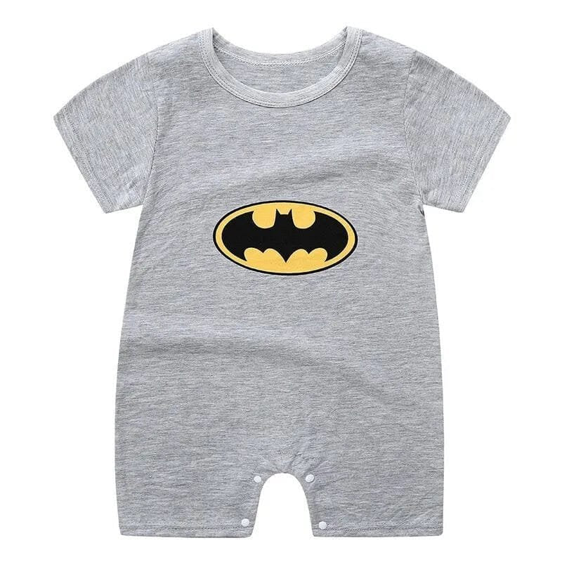 0-24M Summer Romper: Short Sleeve for Baby Boys & Girls