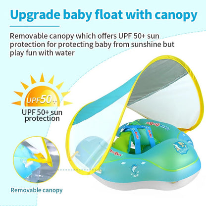 Infant Inflatable Swim Float - Baby Swimming Ring