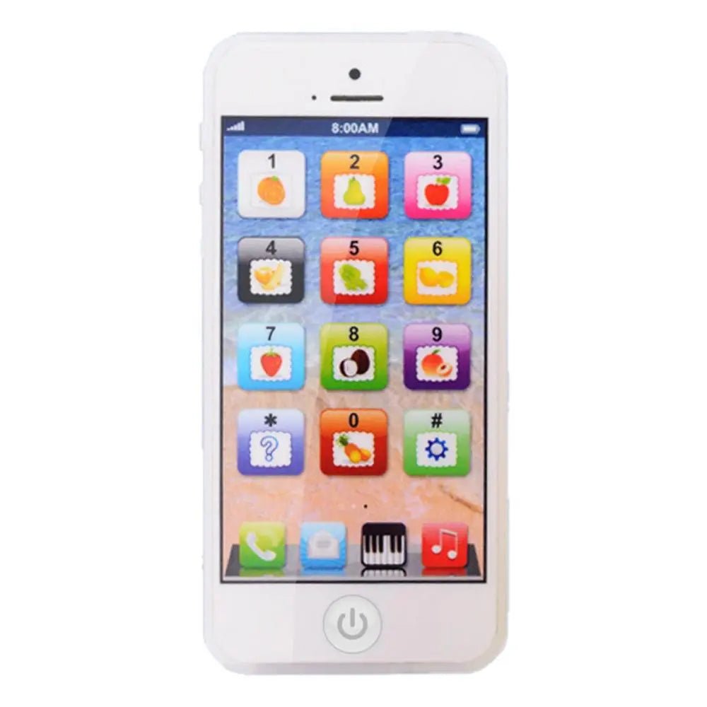 Baby Learning Cellphone Toy - Musical, Lights & Sounds Educational Phone