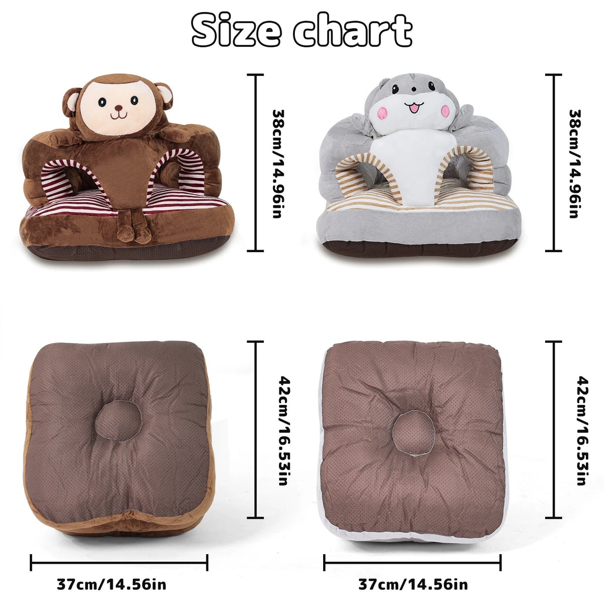 Baby Infant Training Seat with Non-Slip Base
