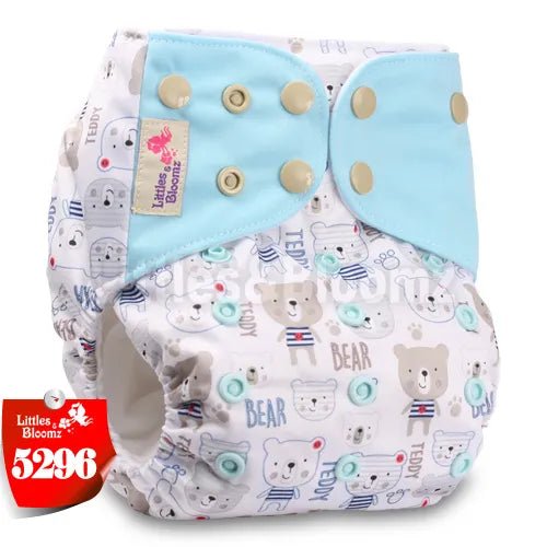 Adjustable Cloth Diaper 0-2yrs - Washable, Eco-Friendly Nappy
