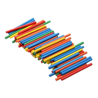 100pcs Bamboo Counting Sticks for Mathematics Teaching