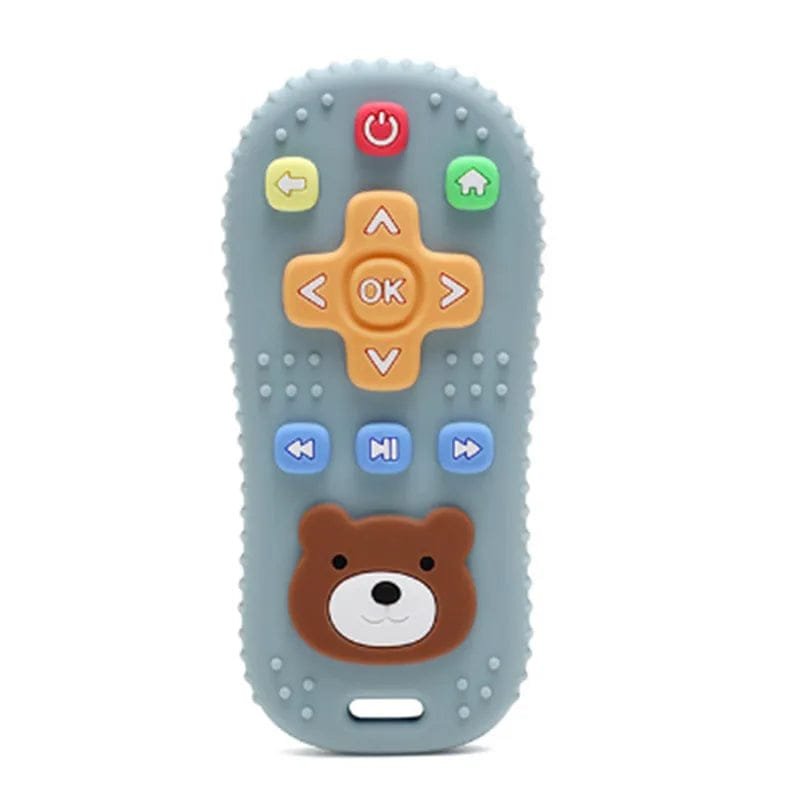 Remote Control Shape Teether: Baby Gum Relief Toy