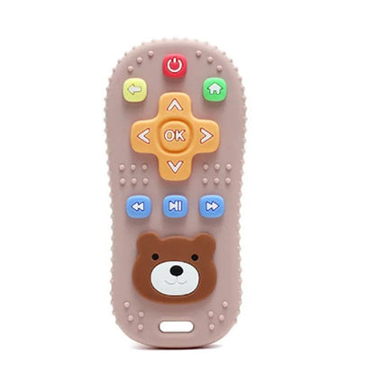 Remote Control Shape Teether: Baby Gum Relief Toy
