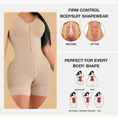 Postpartum BBL Bodysuit: Steel Shapewear & Slimming Corset