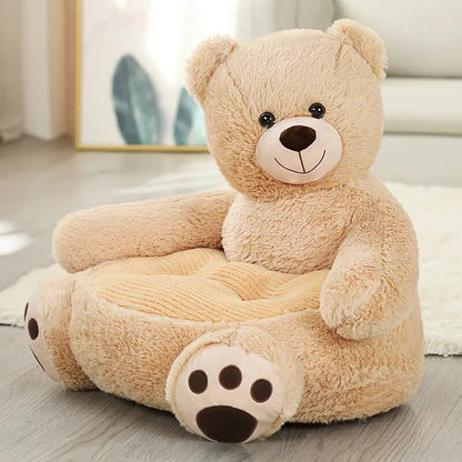 50cm Soft Panda Baby Seat Sofa - Plush Animal Chair with Filling