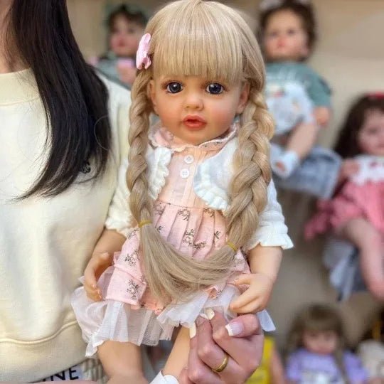 55cm Full Silicone Reborn Doll - Long Hair Betty Princess
