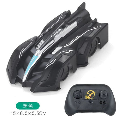 Wall-Climbing RC Car with Lights - Drift Stunt Racing Toy