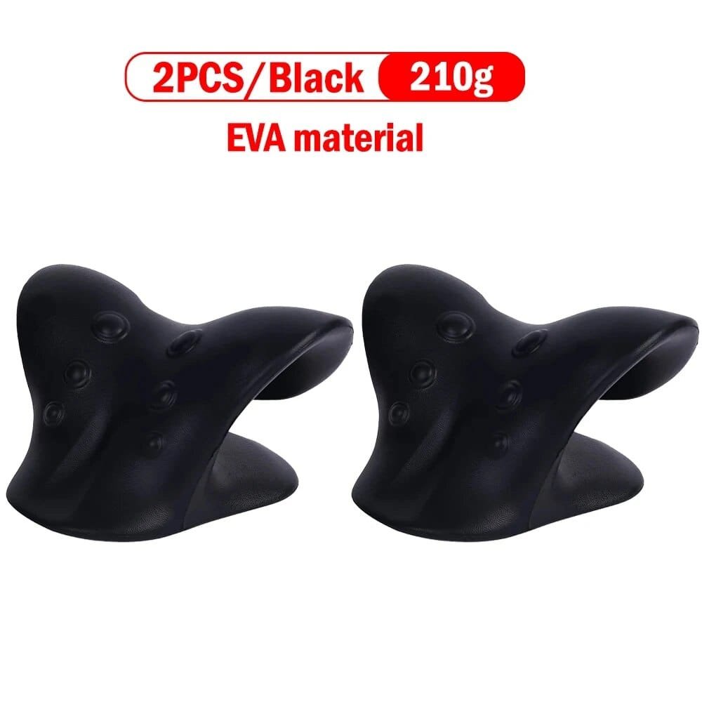 Neck & Shoulder Relaxer Stretcher - Cervical Traction Pillow