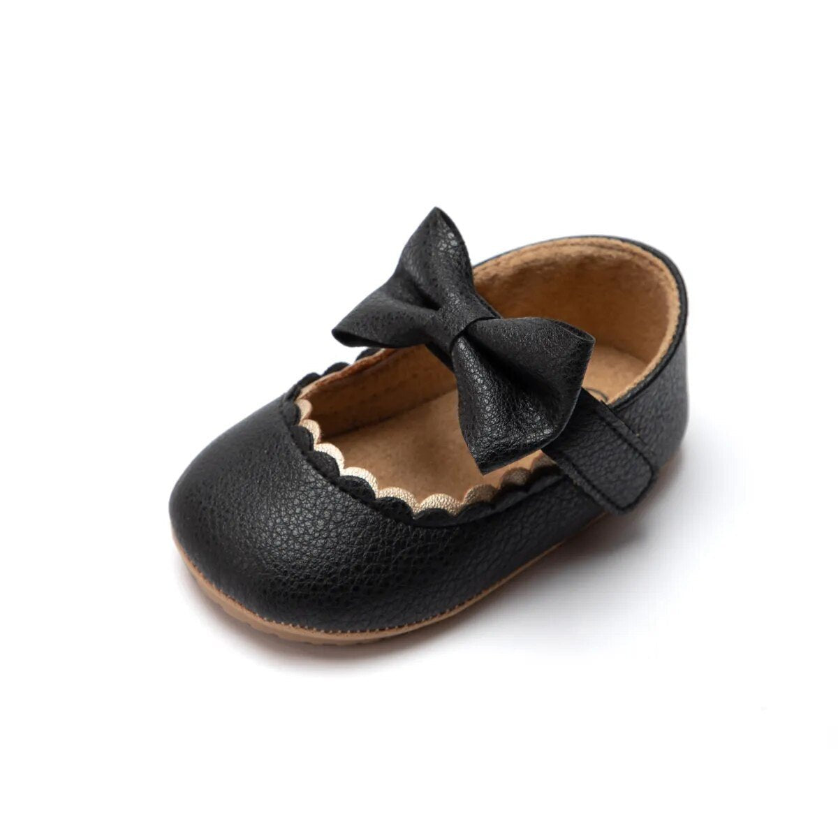 Infant Bowknot Mary Janes - Non-Slip Rubber Sole Baby Casual Shoes
