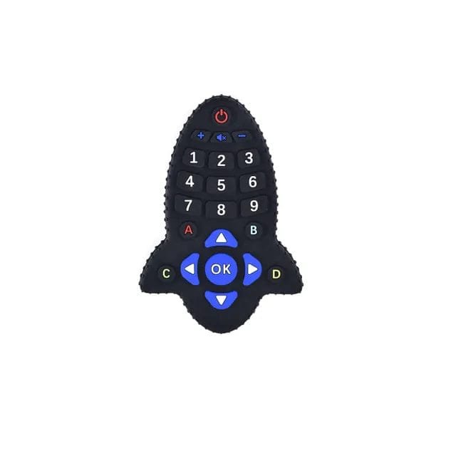 Remote Control Shape Teether: Baby Gum Relief Toy