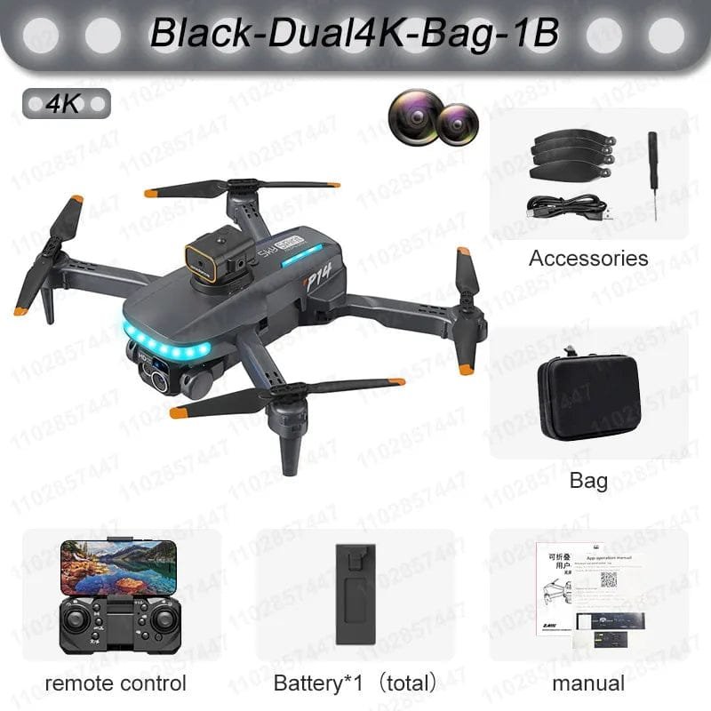 New P15 Mini Drone - 4K, 8K Camera, Obstacle Avoidance, Foldable Quadcopter