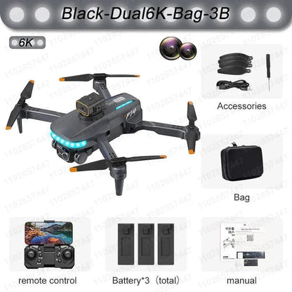 New P15 Mini Drone - 4K, 8K Camera, Obstacle Avoidance, Foldable Quadcopter