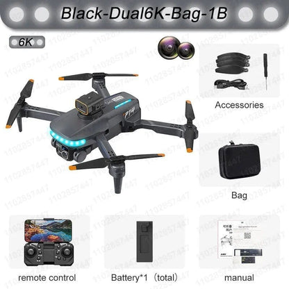 New P15 Mini Drone - 4K, 8K Camera, Obstacle Avoidance, Foldable Quadcopter