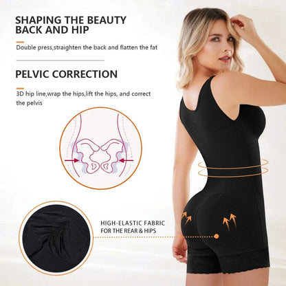 Postpartum BBL Bodysuit: Steel Shapewear & Slimming Corset