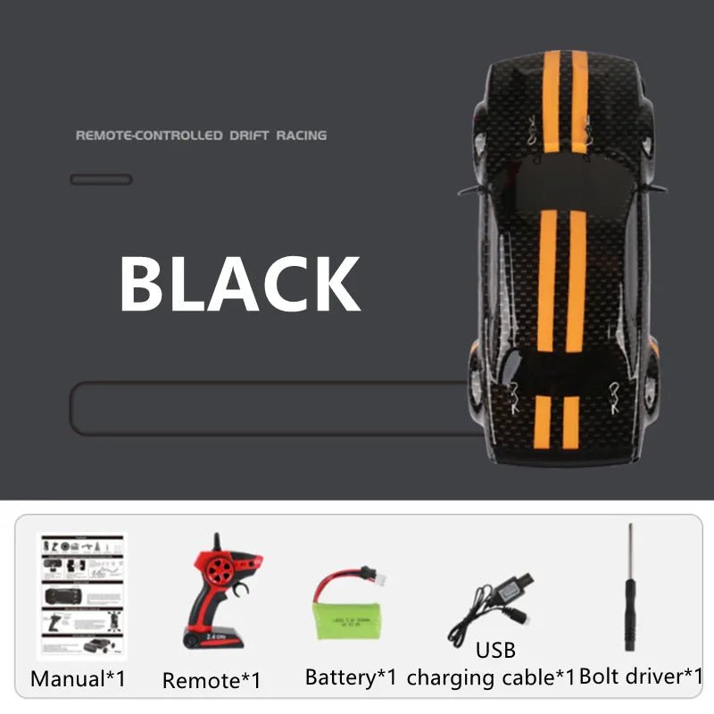 High-Speed 4WD RC Drift Car, 1:14 Scale, 30KM/H, 2.4G Remote