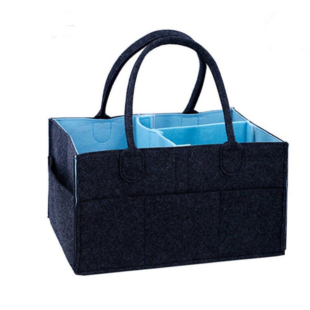 Foldable Cloth Storage Baby Large Size Diaper Caddy Changing Table Organiser Toy Storage Basket