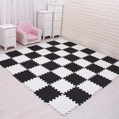 EVA Foam Baby Puzzle Play Mat - 29cm Interlocking Tiles for Kids