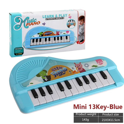 37-Key Kids' Electronic Keyboard Piano with Microphone