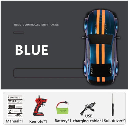 High-Speed 4WD RC Drift Car, 1:14 Scale, 30KM/H, 2.4G Remote