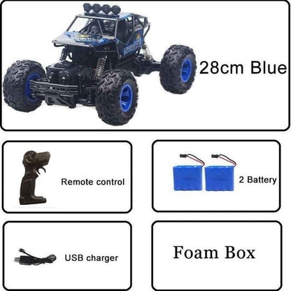 1:12 High-Speed 4WD RC Car - 37cm Off-Road Electric Vehicle