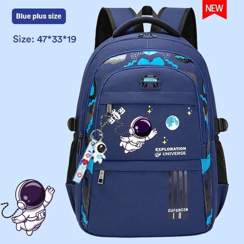Orthopedic Kids' School Backpack: Waterproof, Boys' Primary Bag
