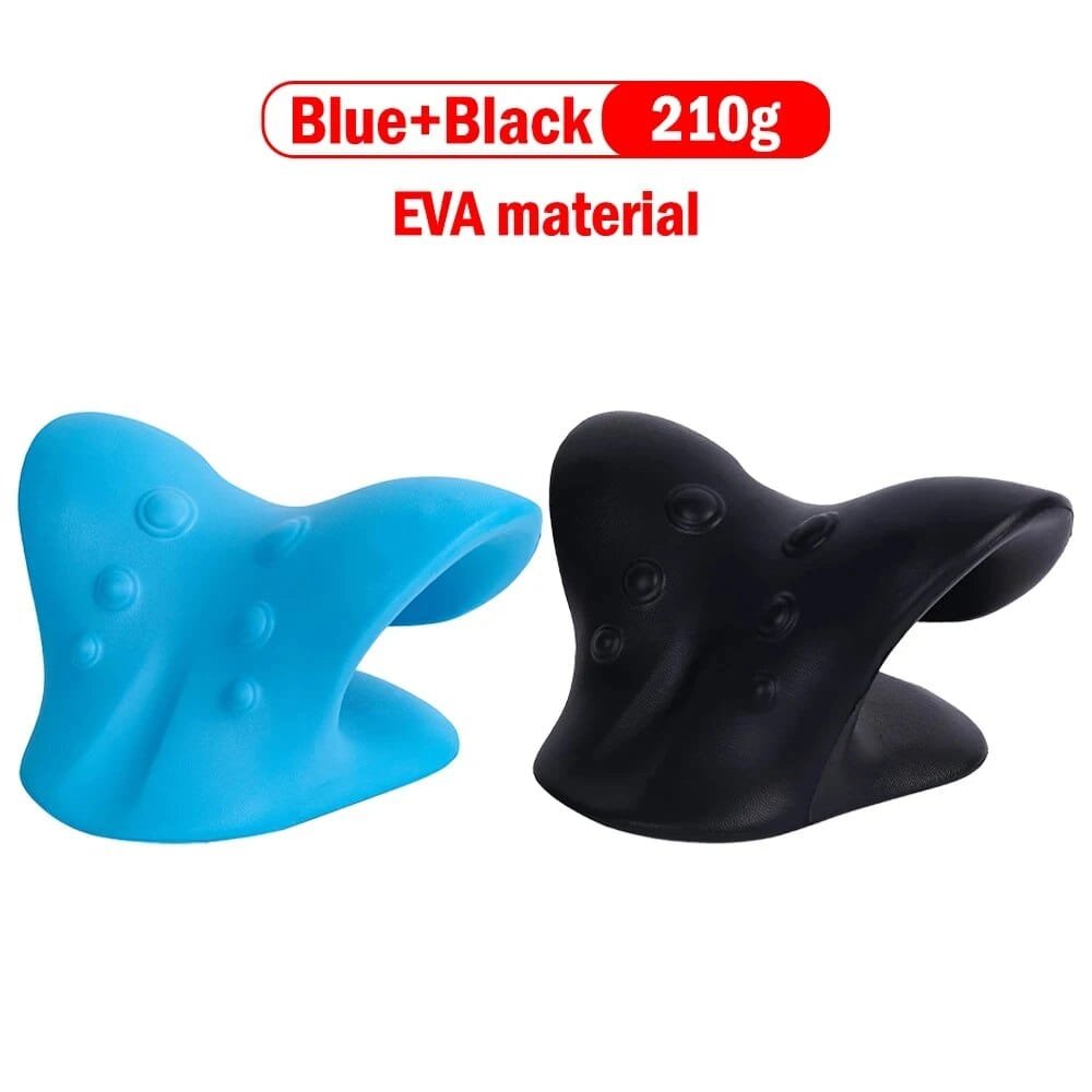 Neck & Shoulder Relaxer Stretcher - Cervical Traction Pillow