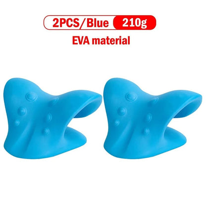 Neck & Shoulder Relaxer Stretcher - Cervical Traction Pillow