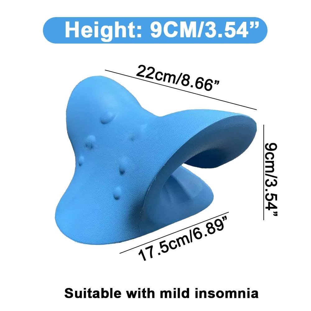 Neck & Shoulder Relaxer Stretcher - Cervical Traction Pillow