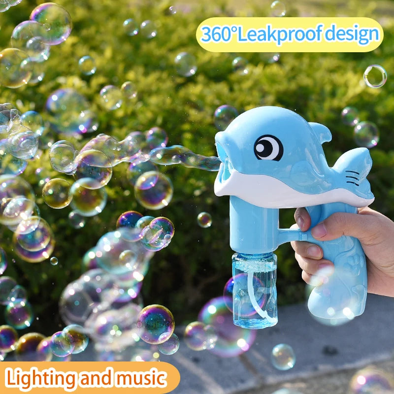 Whale Handheld Bubble Blower Gun