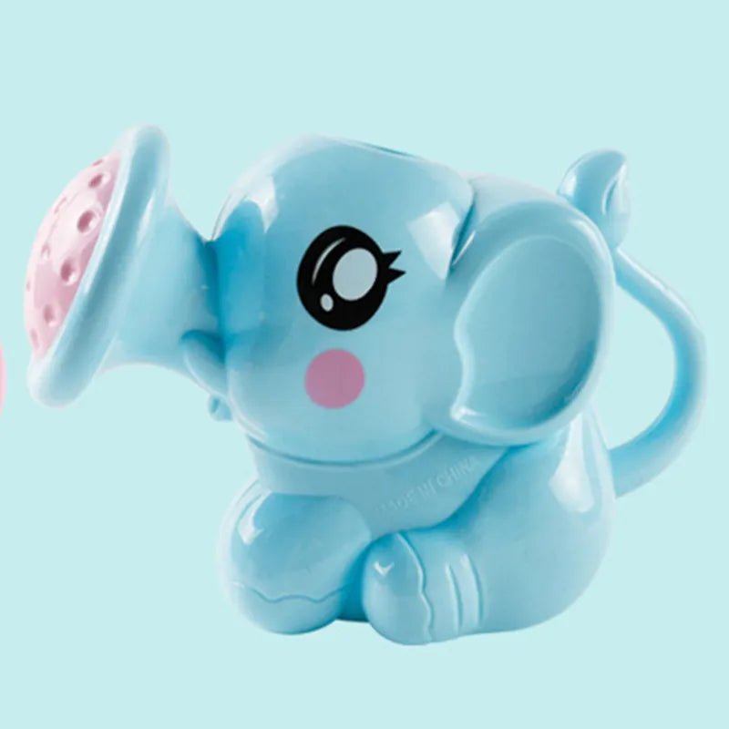 Elephant Water Spray Baby Bath Toy with Storage Mesh Bag