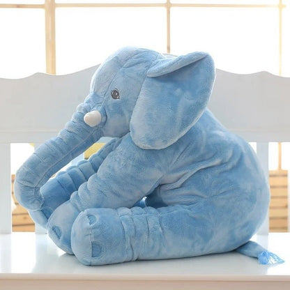 60cm Plush Elephant Toy Baby Sleeping Back Cushion