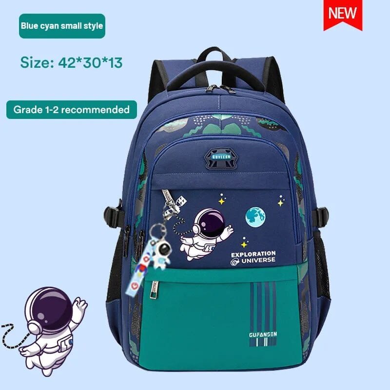Orthopedic Kids' School Backpack: Waterproof, Boys' Primary Bag