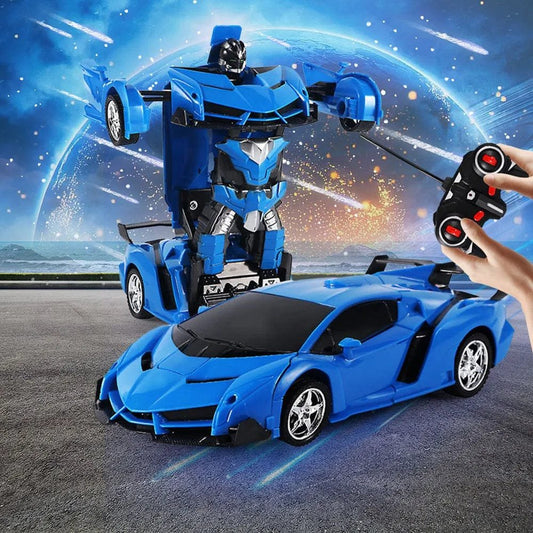 RC Car Transformation Robot - Drift Sports Vehicle Toy