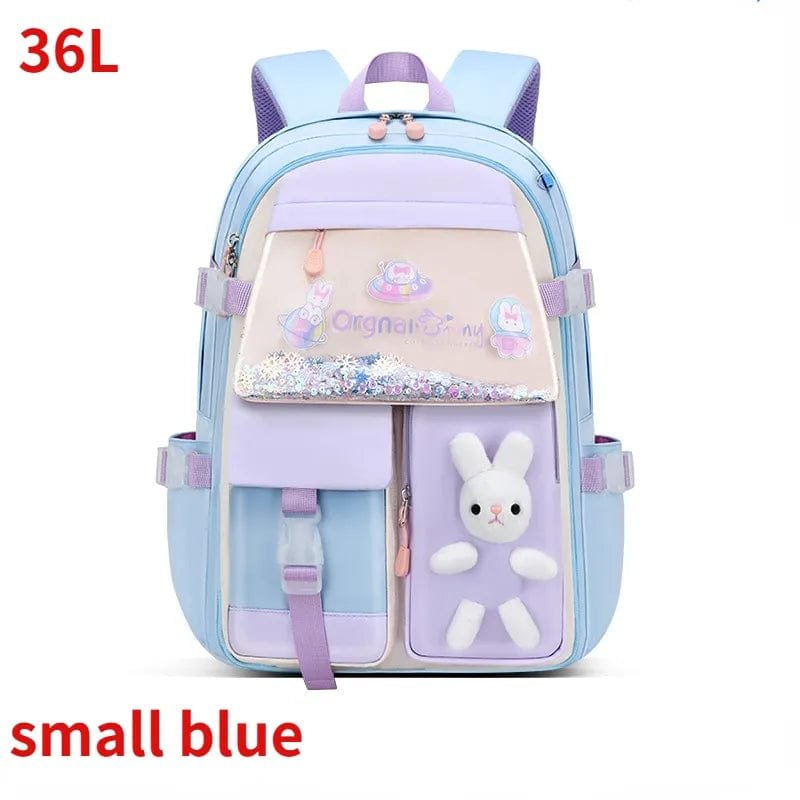Waterproof Children's Backpack: Large Capacity with Pockets