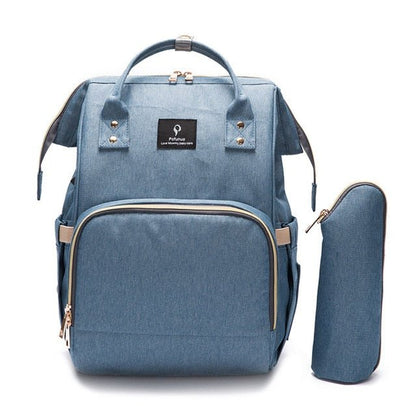 Baby Diaper Bag With USB Interface Large Capacity Waterproof Nappy Bag